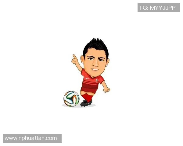 足球巨星齐聚一堂卡通形象合照展现球场魅力与友谊